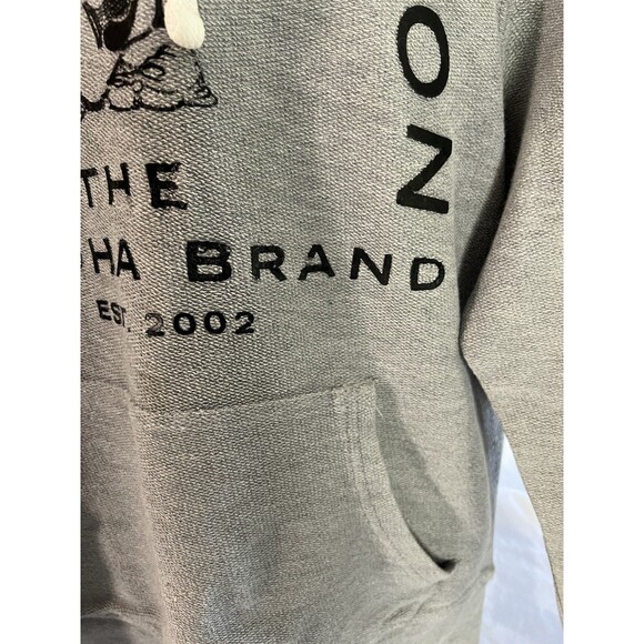 True Religion The Buddha Brand Gray Hoodie Sweatshirt Men’s Size S - Picture 3 of 7